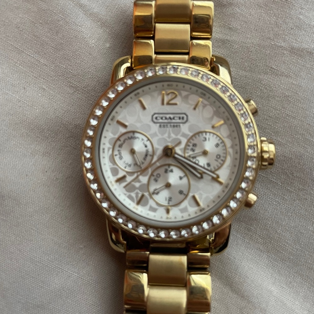 Gold Coach Watch